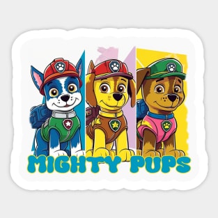 PAW Patrol The Mighty Sticker